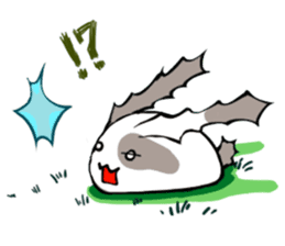 Heart Tail Rabbit sticker #277235