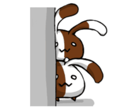 Heart Tail Rabbit sticker #277240