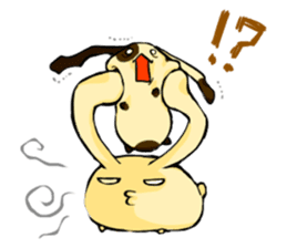 Heart Tail Rabbit sticker #277244