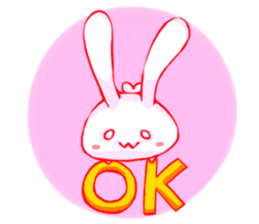Heart Tail Rabbit sticker #277247