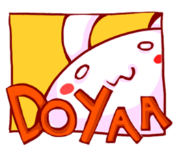 Heart Tail Rabbit sticker #277253