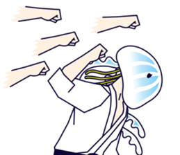 MAJIMEKKO 8 sticker #277540