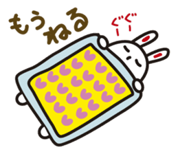 Pretty rabbit sticker #277550