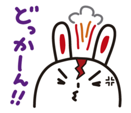 Pretty rabbit sticker #277558