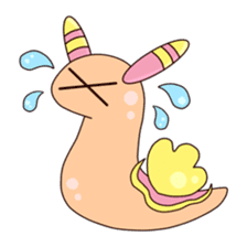 Cutie sea slug sticker #277666