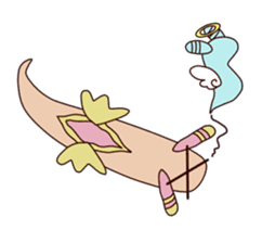 Cutie sea slug sticker #277675