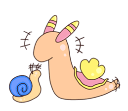 Cutie sea slug sticker #277684