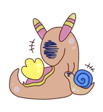 Cutie sea slug sticker #277695