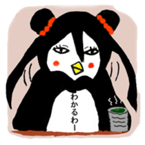 Penguin sister Japanese version sticker #277785