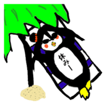 Penguin sister Japanese version sticker #277792