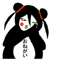 Penguin sister Japanese version sticker #277796