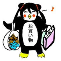 Penguin sister Japanese version sticker #277800