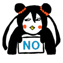 Penguin sister Japanese version sticker #277802