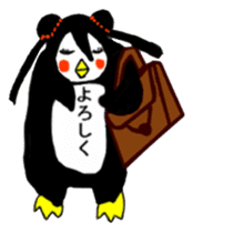 Penguin sister Japanese version sticker #277803