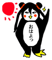 Penguin sister Japanese version sticker #277806