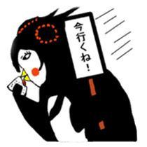 Penguin sister Japanese version sticker #277808