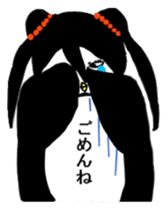 Penguin sister Japanese version sticker #277812