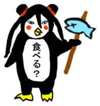 Penguin sister Japanese version sticker #277816