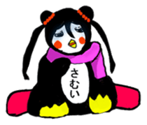 Penguin sister Japanese version sticker #277818