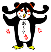 Penguin sister Japanese version sticker #277820