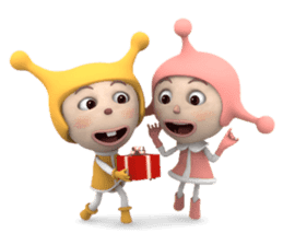 Cosmo Kids / Spike sticker #277903