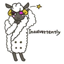 Bubble Yoko English version sticker #277991