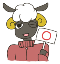 Bubble Yoko English version sticker #278021