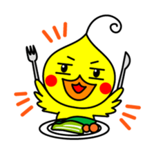 Cuty chick,lovely penguin and duckling sticker #278199