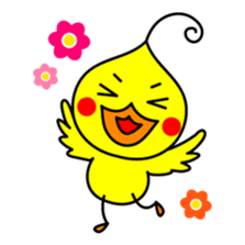 Cuty chick,lovely penguin and duckling sticker #278200