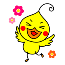 Cuty chick,lovely penguin and duckling sticker #278200