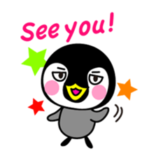 Cuty chick,lovely penguin and duckling sticker #278214