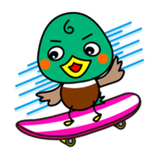 Cuty chick,lovely penguin and duckling sticker #278217