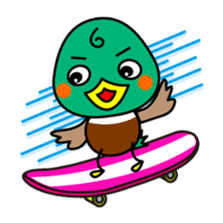 Cuty chick,lovely penguin and duckling sticker #278217