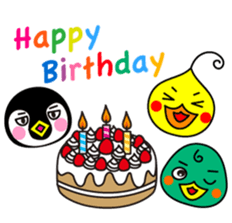 Cuty chick,lovely penguin and duckling sticker #278224