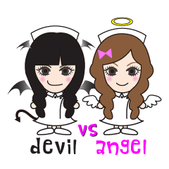 Nurse Angel vs Nurse Devil