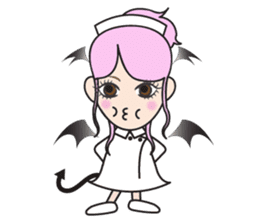 Nurse Angel vs Nurse Devil sticker #278722