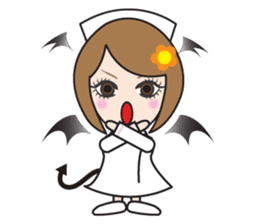 Nurse Angel vs Nurse Devil sticker #278727