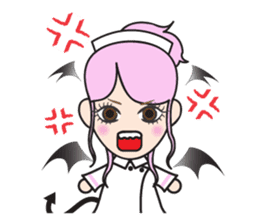 Nurse Angel vs Nurse Devil sticker #278730