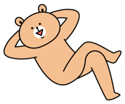 Slim Bear sticker #279005