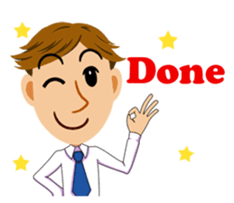 Hard Working Salaryman sticker #279871