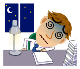 Hard Working Salaryman sticker #279873