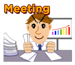 Hard Working Salaryman sticker #279874