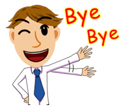 Hard Working Salaryman sticker #279875