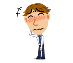 Hard Working Salaryman sticker #279878