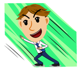 Hard Working Salaryman sticker #279889