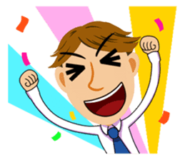 Hard Working Salaryman sticker #279891