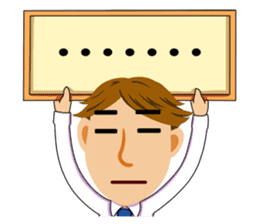 Hard Working Salaryman sticker #279893