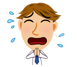 Hard Working Salaryman sticker #279894