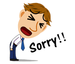 Hard Working Salaryman sticker #279896