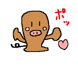 Life of a pretty pig bat sticker #280428